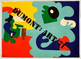 1971 Dumont: Art '71, Modern MÅ±vészeti Naptár Borító Plakátja,... - Altri & Non Classificati