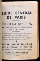 Raymond Danaés: Paris Par Arrondissement. Guide Général De Paris. Répertoire Des Rues... - Ohne Zuordnung