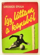 Grosics Gyula: Így Láttam A Kapuból. Bp., 1963, Sport (Színes... - Ohne Zuordnung