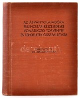 Az ásványolajadóra és Kincstári Részesedésre Vonatkozó... - Ohne Zuordnung