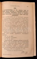 Magyarországi Rendeletek Tára. Negyvenedik Folyam. 1906. II. Kötet. Bp.,1907, Pesti... - Non Classificati