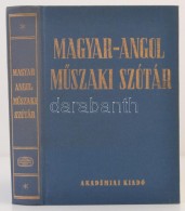 Magyar-angol MÅ±szaki Szótár. Szerk.: Nagy ErnÅ‘, Klár János és Katona... - Unclassified