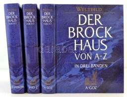 Der Brock-Haus Von A-Z. Weltbild. Leipzig-Mannheim, 2000, F.A. Brockhaus. Kiadói Kartonált... - Unclassified