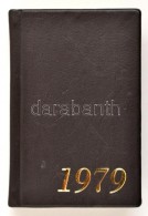 Míves Kalendárium. Bp., 1979, Közgazdasági és Jogi Könyvkiadó.... - Ohne Zuordnung