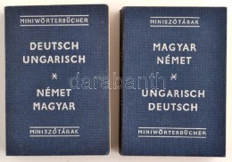 Magyar-Német, Német-Magyar Miniszótár/Ungarisch-Deutsch,Deutsch-Ungarisch... - Unclassified