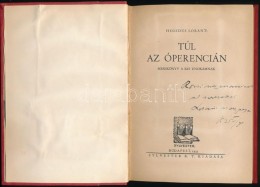 HegedÅ±s Loránt: Túl Az Operencián. Bp., 1935, Sylvester Rt. Korabeli... - Unclassified