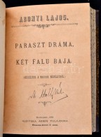 Abonyi Lajos: A Fonó Krónikája I-III. Kötet. (Egybekötve.) Beszélyek A Magyar... - Unclassified