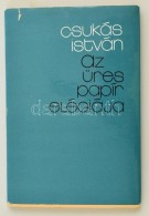 Csukás István: Az üres Papír Elégiája. Bp., 1980, Szépirodalmi... - Unclassified