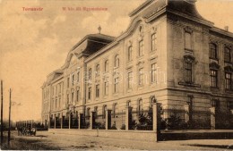 T2/T3 Temesvár, Timisoara; M. Kir. áll. FÅ‘gimnázium. W. L. 116. / Grammar School (EK) - Non Classificati