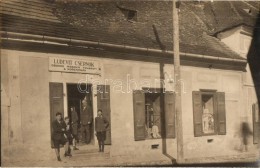 * T3 1924 Velkenye, Vlkyna; Ludevit Csernok Divat-
 és FÅ±szerkereskedése, üzlet Bejárat... - Unclassified