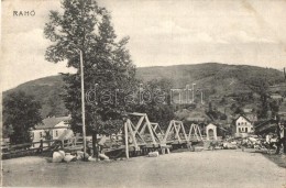 T2/T3 Rahó, Rakhiv; Utcakép Híddal / Street View With Bridge (EK) - Ohne Zuordnung