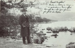 T2 ~1908 Abbazia, Gentleman, Photo - Ohne Zuordnung