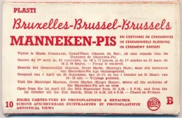 ** Brussels, Bruxelles; Manneken Pis - Leporello Booklet With 10 Cards - Unclassified