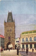 * Praha, Prague, Prag - 4 Db Régi Városképes Lap / 4 Pre-1945 Town-view Postcards - Unclassified