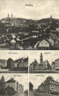 T2/T3 Freising, Weihenstefan, Stadtplatz, Jagerkaserne, Hofbrauhaus / Square, Barracks, Brewery (EK) - Non Classificati