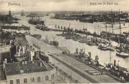 ** T1 Hamburg, Hafen Von St. Pauli Aus / Port, Ships - Ohne Zuordnung