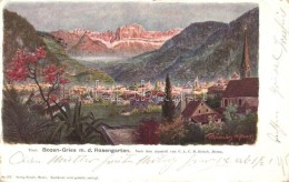 T3 Bolzano, Bozen, Gries; Rosengarten, Verlag Reisch (EB) - Non Classificati