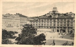 ** T2 Trieste, Piazza Grande / Main Square (from Leporello Booklet) (non PC) - Ohne Zuordnung