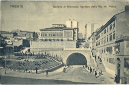 ** T2 Trieste, Galleria Di Montuzza Ingresso Dalla Via Dei Pallini / Street View With Tunnel - Unclassified