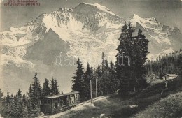 T2/T3 Mürrenbahn Mit Jungfrau / Funicular Railway, Train (EK) - Ohne Zuordnung