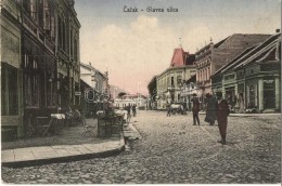 T2/T3 Cacak, Glavna Ulica / Main Street, Restaurant Terrace, Shops + K.u.K. Kreisfeldgendameriekommando Cacak (EK) - Unclassified