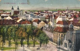 * T3 Ljubljana, Laibach; Panorama View  (worn) - Unclassified