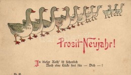 * T2 Prosit Neujahr / New Year, Geese - Non Classificati