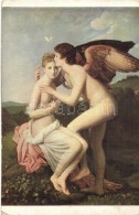 ** T2/T3 L'Amour Et Psyché / Erotic Nude Art Postcard. Musee Du Louvre S: Baron Gerard (EK) - Unclassified
