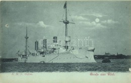 T4 SMS Gefion, Unprotected Cruiser Of The Kaiserliche Marine, German Navy (b) - Unclassified