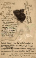 T2 La Favorite VI Erotic Litho Art Postcard S: Raphael Kirchner - Unclassified