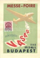 * T2/T3 1940 Nemzetközi Vásár / Messe Foire, So. Stpl (fa) - Non Classificati