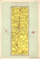 * T2/T3 Ceskoslovenské Aerolinie. Zememericky Úrad V Praze / Czechoslovak Airlines, Map Of The... - Non Classificati