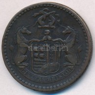 Nagy-Britannia / Bristol 1811. 1p Zseton Br 'CIVITAS BRISTOL' T:2- Ph.
Great Britain / Bristol 1811. 1 Penny Token... - Unclassified