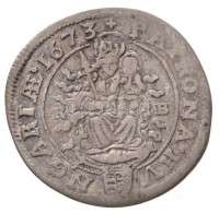 1673K-B 6kr Ag 'I. Lipót' (2,95g) T:2,2-
Hungary 1673K-B 6 Kreuzer Ag 'Leopold I' (2,95g)... - Unclassified