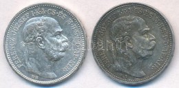 1912KB-1914KB 1K Ag 'Ferenc József' (2x) T:1-,2 Patina
Adamo K5.1 - Unclassified