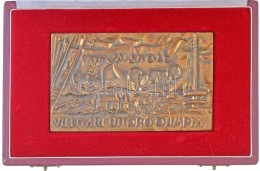 1971. 'VII. Nyári ÚttörÅ‘ Olimpia - Miskolc' Fém Emlékplakett Tokban (120,5x72mm)... - Ohne Zuordnung