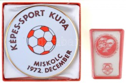 1972. 'Képes-Sport Kupa - Miskolc 1972. December' Festett Hollóházi Porcelán Plakett... - Ohne Zuordnung