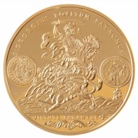 DN 'Magyar Aranyóriások - III. Károly Arany Szent György érme 1738' Aranyozott Cu... - Ohne Zuordnung