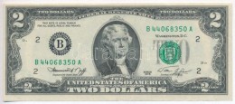 Amerikai Egyesült Államok 1976-1977. (1976)  1$ 'Federal Reserve Note', Zöld Pecsét,... - Unclassified