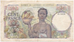 Francia Nyugat-Afrika 1946. 100Fr T:III
French West Africa 1946. 100 Francs C:F
Krause 40 - Unclassified