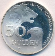 Hollandia 1982. 50G Ag 'Holland-Amerikai Barátság' T:PP Ujjlenyomatos
Netherlands 1982. 50 Gulden Ag... - Ohne Zuordnung