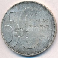Hollandia 1995. 50G Ag 'A Felszabadulás 50. évfordulója' T:2
Netherlands 1995. 50 Gulden Ag... - Unclassified