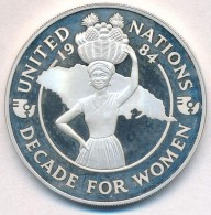 Jamaika 1984. 10D Ag 'NÅ‘k évtizede' T:1(PP)
Jamaica 1984. 10 Dollars Ag 'Decade For Women' C:UNC(PP)
Krause... - Ohne Zuordnung