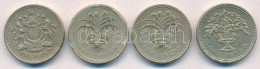 Nagy-Britannia 1983-1992. 1Å (4x) T:2,2-
Great Britain 1983-1992. 1 Pound (4x) C:XF,VF - Ohne Zuordnung