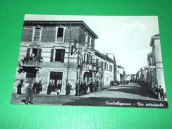 Cartolina Vicobellignano - Via Principale 1960 Ca - Cremona