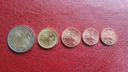 Litauen 2016 - 2017 Kursmünze 2 Euro , 10 , 2,1 Cent 2017 Und 1 Cent 2016 UNZ - Lithuania