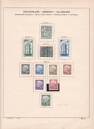 Allemagne - Collection Vendue Page Par Page - Timbres Oblitérés / Neufs *(avec Charnière) -Qualité B/TB - Gebraucht