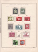 Allemagne - Collection Vendue Page Par Page - Timbres Oblitérés / Neufs *(avec Charnière) -Qualité B/TB - Gebraucht