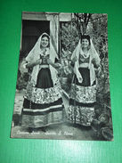 Cartolina Costumi Sardi - Quartu Sant'Elena - 1957. - Cagliari