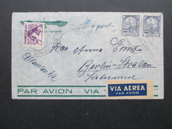 Brasilien 1935 Luftpost / Flugpost Via Condor. Nach Berlin über Paris R.P. Avion. Zeppelinpost?? - Storia Postale